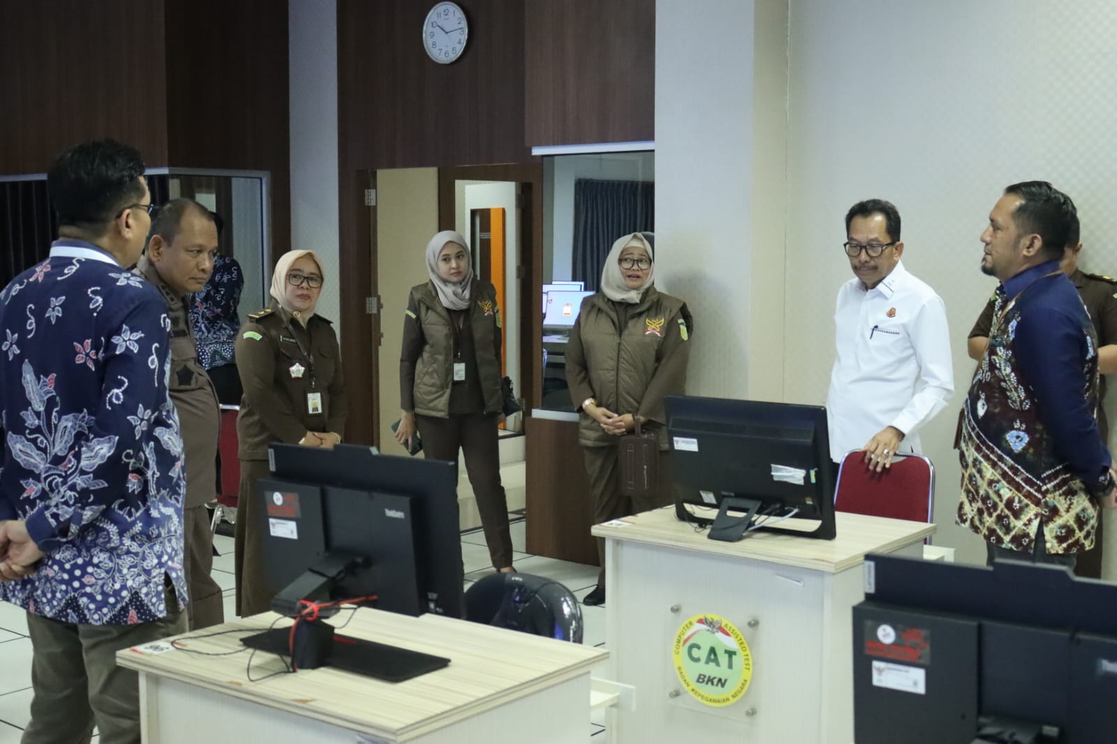 Pelaksanaan Seleksi Calon PNS Kejaksaan Republik Indonesia Ditinjau Langsung Oleh Kejati Riau